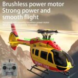 Best Deal on Brushless 6CH 6G Optical Flow Hover Flybarless RC Helicopter Model Auto Stabilization Speed Adjust Remote Control Helicopter Toy – Only 189.99!