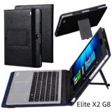 Best Discount on Business Cover for HP Elite X2 G8 13 Inch Tablet Premium Pu Leather Case Backshell with Stand Holder Shockproof Protective Shell – Only 17.29!