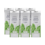 by Amazon Sweetened Soya Drink, 6 x 1L, Vegan, with added vitamins – Soya milk