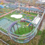 Outdoor playground children sports park amusement equipment swing combination slide toys – children outdoor