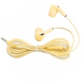 Best Sale on ciciglow Wired Earbuds Headphones, 3.5mm Audio Interface Earbuds Wired Noise Isolating Lightweight Earphones Support Line Control In-Ear Headphones(yellow) – Only 1.7!