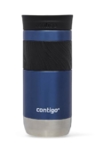 Contigo Byron Snapseal Travel Mug | Stainless Steel Thermal Mug | Vacuum Flask | Leakproof Tumbler | Coffee to Go Mug with BPA Free Easy-Clean Lid | Blue Corn | 470 ml – Thermo mug