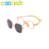 Best Discount on COOL KIDS Crystal Glasses Frames with Sunglasses Lenses Child Eye Glasses Frame Kids Spectacles Frames Sun Protect UV400 Outdoor – Only 18.29!