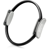 Core Balance Pilates Resistance Ring, Dual Grip Magic Exercise Circle, Double Handle Thigh Arm Toner, Physical Therapy Tool, 15 Inch – Pilates ring