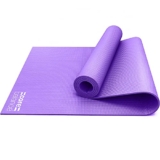 Core Balance Yoga Mat With Strap 6mm Thick Non Slip Foam For Home Exercise (Purple) – Yoga mat for beginners