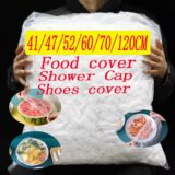 Best Sale on Disposable Food Cover Saran Wrap Food Grade Fruit Vegetable Fresh Keeping Storage Bag  Elastic Plastic Bag Kitchen Accessories – Only 1.33!