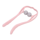 Best Sale on Dual Trigger Point Neck Massager Shiatsu Neck Massager, U Shaped Design, Manual Operated for Home Office, Silicone ABS Material, Pink, Lightweight Compact Design – Only 2.24!