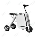 Folding 20-inch parent-child men and women the elderly scooter electric cycling travel boarding luggage lithium electric car – kids travel set