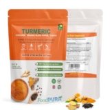 Best Discount on FoodPURA 60 x Turmeric & Black Pepper Capsules with Ginger – High Strength (3675mg) Curcumin Supplement, UK Manufactured & HACCP Certified – Only 0!