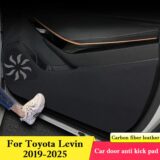 Best Discount on For Toyota Levin 2019-2025 Car Door Anti Kick Pad Mats Glove Box Protection Stickers Scratch Resistant Film Interior Accessories – Only 13.89!
