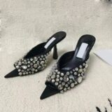 Sandalias de tacón súper alto con correa cruzada y Punta abierta 20cm para mujer, plataforma con punta de aguja, baile en barra – women’s sandals