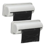 Best Deal on FUNNETOYU Wall Hanging Storage Organizer with Hooks Compact Trash Bag Holder for Kitchen and Cabinet Design for Efficient Under Sink Use – Only 5.31!