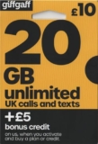 Best Deal on giffgaff O2 4G Multi Sim Card For PAYG – UNLIMITED CALLS, TEXTS & DATA – get £5 BONUS CALL CREDIT with your first Top up! Fits ALL devices eg. iPhone 5S/6/6S/7 Plus/8 Plus/SE/X/, GALAXY S7/S7 Edge/S8 – Only 0.2!