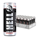 HELL Energy Drink Zero | Sugar-Free | 24 x 250ml Cans Multipack | 32mg/100ml Caffeine | Contains Vitamins B2 B3 B5 B6 B12 | Preservative Free | Vegan | Reduce Fatigue & Boost Energy – Energy drink (sugar-free)
