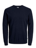 JACK & JONES Men’s Jjebasic Knit V-Neck Noos Jumper, Blue (Navy Blazer Navy Blazer), X-Large – Knitted sweater