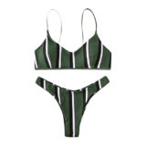 Best Deal on jieGorge Swimsuit Women Sexy, Womens Swimming Costume Padded Swimsuit Monokini Push Up Bikini Sets Swimwear, Swimwear Tummy Control (Green M) – Only 0.01!