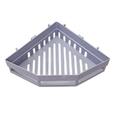 Best Discount on jieGorge Traceless Plastic Bathroom Kitchen Storage Rack Organizer Shower Shelf, Bathroom Products for Easter Day (gray) – Only 0.01!