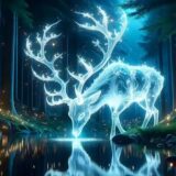 Best Deal on JMINE Div 5D Glowing Elk tree Full Diamond Painting cross stitch kits art enchanted forest 3D paint by diamonds – Only 14.19!