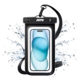 JOTO Waterproof Phone Pouch Cellphone Dry Bag Case for iPhone 16 15 14 13 12 Pro Plus Max XR X 8 7 6S SE, Galaxy S23 S22 S22+ S21 up to 7″ -Black – Waterproof phone pouch