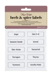 KitchenCraft Home Made Herb and Spice Jar Labels, Rectangular, Clear, Pack of 50 – Smart water bottle