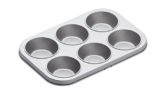 Best Deal on KitchenCraft Non-Stick 6-Cup Muffin Tray, 27 x 18.5 cm (10.5″ x 7.5″) – Only 2.25!