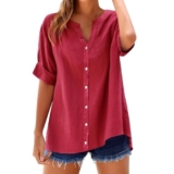 Best Discount on ladies linen shirt, graphic t shirt women, linen tops for women uk, summer crop tops, plus size tights 24-26, off the shoulder top, floral top, ladies fashion, womens clothes, puff sleeve blouse – Only 0.01!