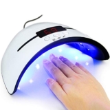 LED UV Nail Lamps for Gel Nail Polish Nail Dryer Curing Lamp with 3 Timers Auto Sensor LED Digital Display USB Plug Carry Convenient – UV/LED nail lamp