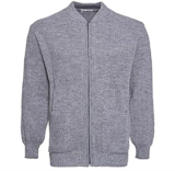 Men’s Zip up Bellisimo Casual Plain Cardigan (Light Grey, l) – Men’s cardigan