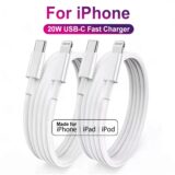 Best Sale on MFi certification LAIHONEN 1pc 2pcs Type C To Lightning Cable Fast Charging Suitable for iPhone 13 charger USB Type C suitable – Only 1.46!