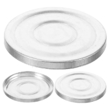 Best Sale on MUCKLILY 3Pcs Aluminum Makeup Powder Pans DIY Empty Eyeshadow Container for Blush Highlighter Durable for Beauty Enthusiasts – Only 3.79!