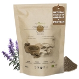 MySuperfoods Organic Chia Seeds 500g, Natural Source of Omega-3 & Protein – Chia seeds