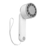 Best Sale on Naroote Portable Fan, Quiet Motor Technology, Mini Small Manual Fan, Wide Application for Office (White) – Only 1.39!