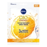 Best Sale on NIVEA Q10 + C Power Anti-Wrinkle + Energy Sheet Mask (1 Piece), Anti Ageing Moisturiser Mask with Vitamin C, Face Mask with Coenzyme Q10, Anti Wrinkle Cream Mask – Only 1.98!