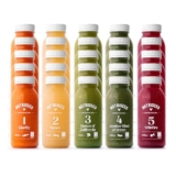 Nutriseed 5 Day Juice Cleanse (25 x 250ml) – Weight Management & Detox Cleanse Cold Pressed Juice, Healthy Diet, No Added Sugar or Preservatives, Vegan-Friendly, Dairy & Gluten-Free – Cold-pressed juice