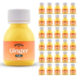 Nutriseed Ginger Shots (30 x 60ml) – 100% Natural Ingredients Freshly Cold Pressed, Ginger Shots Flash Frozen and Delivered, Rich in Vitamin C, helps Boost Immunity & Provide Instant Energy – Ginger shot