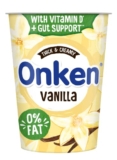 Onken Fat Free Vanilla Yogurt, 450g – Skyr yogurt