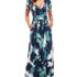 AUSELILY Ladies Summer Dress V Neck Spaghetti Strap Dress Casual with Pockets Navy Blue L – Cotton sundress