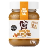 Pip & Nut Smooth Almond Butter, 170g – Almond butter