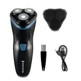 Remington Mens Electric Rotary Shaver R1 (Dry Shave, 30mins runtime, Pop-Up Trimmer, Flexing Blades and pivoting Neck, Cordless Usage, USB-C Charging, Worldwide Voltage) R1000 – Electric shaver