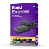 Roku Express (New, 2023) HD Streaming Device with High-Speed HDMI Cable and Standard Remote (No TV Controls), Guided Setup and Fast Wi-Fi – Streaming device (Fire Stick, Chromecast)