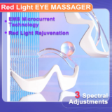Best Discount on Skin Care Red Light Eye Massager Specifically for Dark Circles and Under Eye Bags – Intense Microcurrent Eye Masks for Dark Circ – Only 19.19!