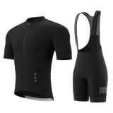 Summer breathable cycling clothes, men’s tops, short-sleeved shorts. – cycling shorts