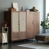 Storage Bed Room Dresser Folding Babys Cabinet Wardrobe Closet Clothes In Wood Bedroom Double Dressing Open Organizer Furniture – baby clothes