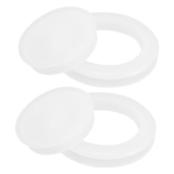 Best Sale on Toddmomy 2pcs Transparent Silicone Patio Table Umbrella Non- Parasol for Outdoor Use Easy to Install Reduces Friction and Prevents Damage to Umbrella Poles – Only 3.69!