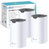 TP-Link Deco S7(3-pack) AC1900Mbps Whole Mesh WiFi System, Dual-Band WiFi Booster with Gigabit Ports, Coverage up to 5,600 ft2, Connect 150 devices, 1.2 GHz CPU, Work Amazon Alexa, Parental Controls – WiFi mesh system
