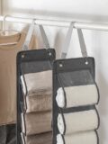 Best Discount on Transparent Double-Sided 24-Carent Hanging Storage Bag Yoga Pants Towel Clothes Miscellaneous Items Wardrobe Home Door B… – Only 20.79!