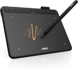 UGEE Drawing Tablet S640 Digital Graphics Pad with Battery-Free Stylus Tilt Function 8192 Pressure Sensitivity 10 Express Keys Pen Tablet for Beginner Support Windows Mac Linux Android – Drawing tablet