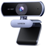 UGREEN Webcam for PC, Full HD 1080P/30fps Webcam for Laptop, Clear Stereo Audio Microphone, Auto Light Correction, 85° View Web Cam USB Camera for Live Streaming, Video Calling, Conferences, Switch 2 – Webcam