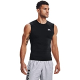 Under Armour Men UA HG Armour Comp SL, Cooling & Breathable Tank Top for Men, Gym Vest with Anti-Odour Material – Tank top