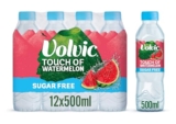 Volvic Touch of Fruit Sugar Free Watermelon Flavoured Water, 12x500ml – Flavoured water